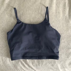 athletic cropped tank top